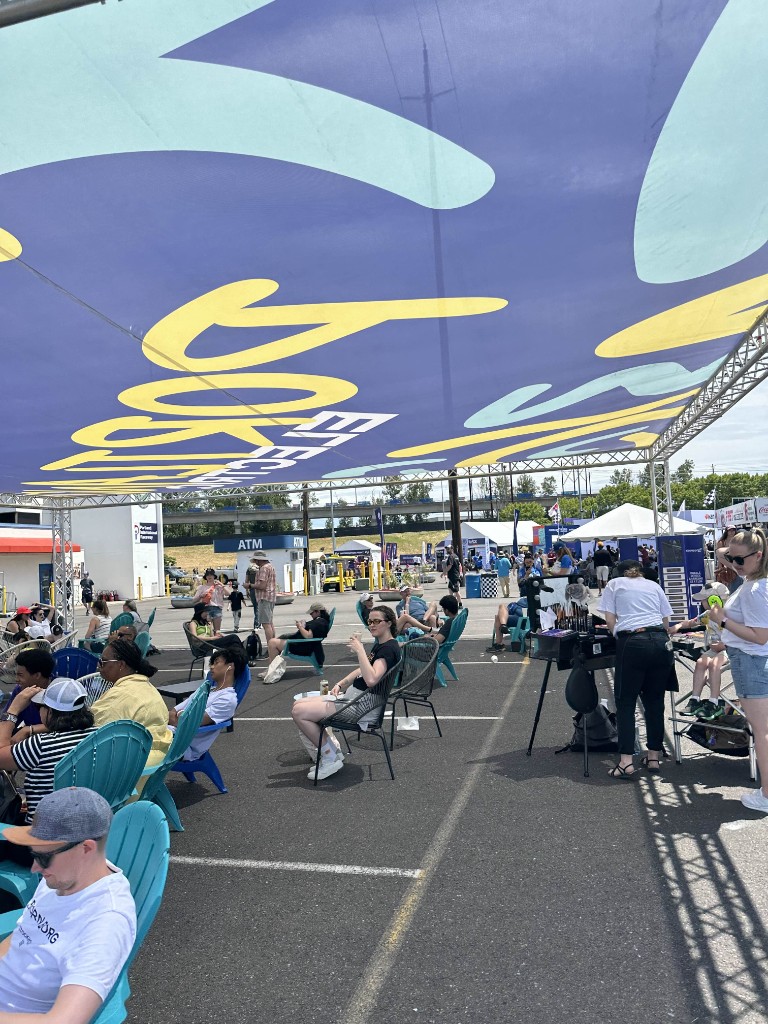 Event venue with active cleaning support